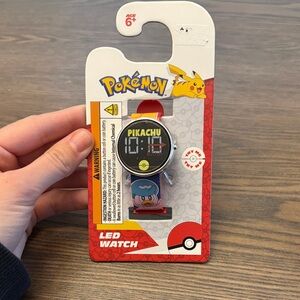 Pikachu LED Watch - Red Strap